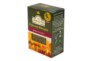 Чай чорний байховий листовий з ароматом бергамота Королева Вікторія Ahmad Tea к/у 50г