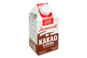 Какао 3.2% на молоке ультрапастеризованное Яготинське т/п 500г