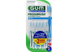 GUM Proxabrush Go-Betweens Cleaners Wide - 10 CT