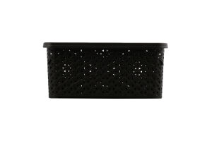 Кошик 6л коричневий низький з кришкою Diomedea