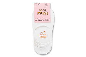 Следы женские moi Faini 213011 силикон бел р.35-37