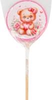 Леденец с рисунком Сладкий медвежонок ПП Крапфен м/у 20г