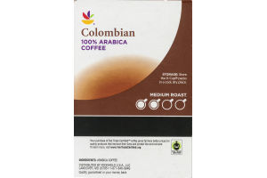Ahold Colombian 100% Arabica Coffee Medium Roast K-Cup Packs - 18 CT