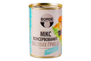 Мікс Borde Лісових грибів консервовані