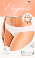 Труси жіночі Elegante 2001 bikini white S