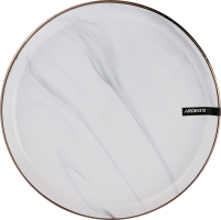 Тарілка обідня Marmo біла кераміка 27см Ardesтo