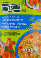 Суп вермишелевый со вкусом курицы Aunt Sonia м/у 60г