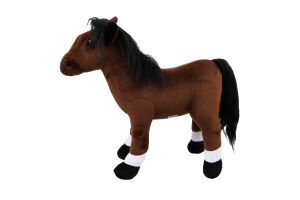 Іграшка м'яка Кінь Алмаз 38см Копиця