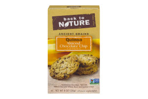 Back to Nature Anceint Grains Quinoa Almond Chocolate Chip Cookies