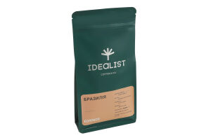 Кава смажена в зернах Бразилія Idealist Coffee&Co. м/у 250г