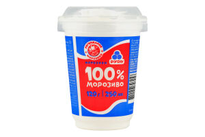Мороженое с комбинированным составом сырья 100% мороженое Рудь ст 120г