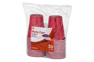 Ahold Party Cups Plastic - 30 CT