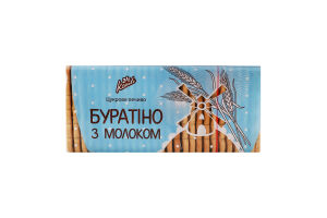 Печиво цукрове з молоком Буратіно м/у 450г