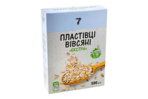 Пластівці 7 500 г Вівсяні карт.