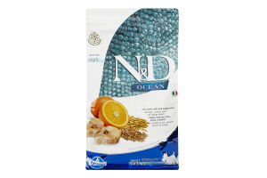 Корм сухий Spelt Oats&Orange Adult Mini N&D Ocean Farmina м/у 800г