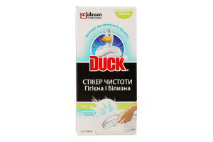 Засіб мийний по догляду за унітазами Лайм Гігієна і білизна Duck 3х10г
