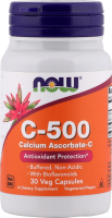 Добавка дієт Now Vitamin С-500 Calcium Ascorbate-C