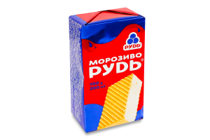 Морозиво з комбінованим складом сировини Рудь м/у 100г