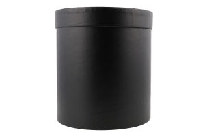 Коробка подарункова чорна кругла 17*19см НК-86 Екстрафікс