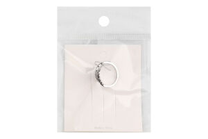 Каблучка сірий метал FHF25618M31