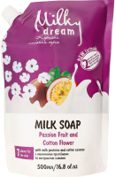 Крем-мило рідке Маракуйя та квіти бавовни 500мл д/п Мілкі дрім
