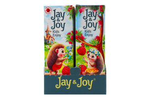 Цукерки фруктові натуральні Малина Jay&Joy к/у 32г