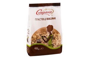 Хлопья овсяные Сквирянка м/у 400г