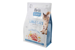 Корм д/котів великих порід Пауер енд Віталіті сухий 2кг Бріт Кеа
