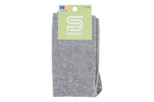 Гольфи підліткові Premier socks сірий р.23-25
