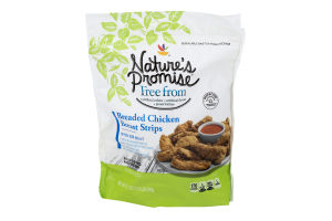Nature's Promise Breaded Chicken Breast Strips with Rib Meat