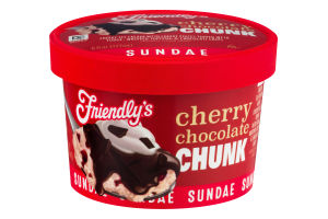 Friendly's Cherry Chocolate Chunk Sundae