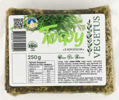 Тофу З кропом Vegetus в/у 250г
