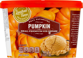 Ahold Real Premium Ice Cream Pumpkin