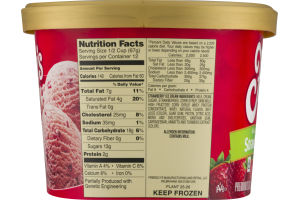 Friendly's Premium Ice Cream Rich & Creamy Strawberry