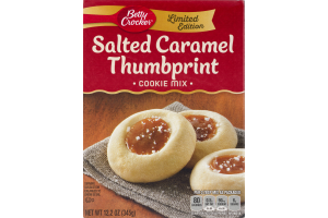 Betty Crocker Cookie Mix Salted Caramel Thumbprint