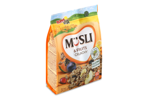 Мюсли с фруктами Bona Vita м/у 375г