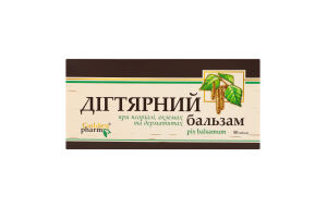 Бальзам для тіла Дегтярний Golden Farm 50мл