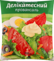 Соус майонезний Делікатесний Провансаль 15% 300г п/е Чумак