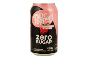 Напій Dr.Pepper Strawberries&Cream Zero газ з/б