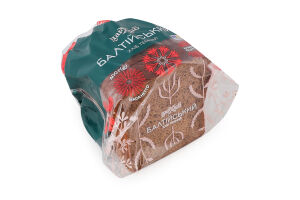 Хлеб половинка в нарезке Балтийский темный Цар хліб м/у 400г