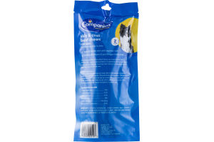 Companion Skin & Coat Beef Chews For Dogs - 2 CT