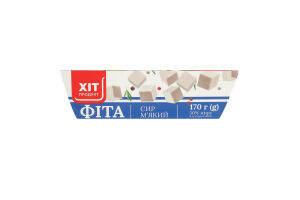 Сыр 50% мягкий Фита Хіт продукт к/у 170г