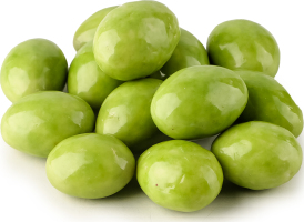 Мигдаль в молочному шоколаді зі смаком груші