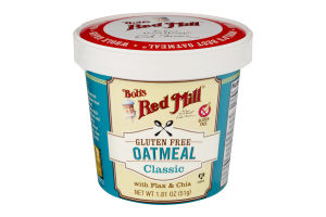 Bob's Red Mill Gluten Free Oatmeal Classic with Flax & Chia