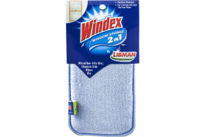 Libman Windex Window Sponge 2 in 1