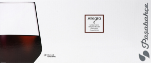 Склянки Pasabahce Allegra 425мл
