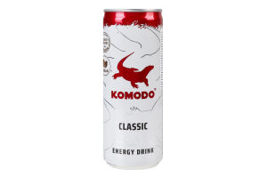 Напиток энергетический Komodo газированный ж/б