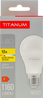 Лампа светодиодная 12W 1160lm E27 3000К №TLA6012273 Titanum 1шт