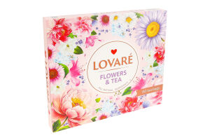 Набор чаев Flowers&Tea Lovare к/у 12х5шт