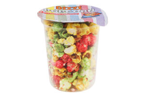 Зерна кукурудзи повітряні у фруктовій карамелі Popcorn Dizzi ст 55г